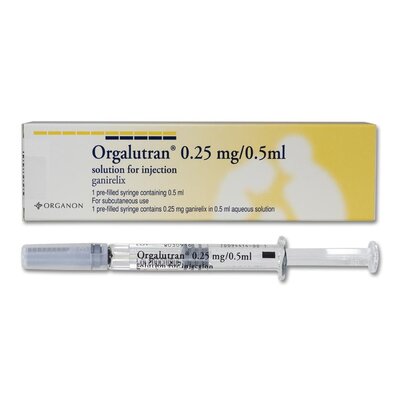 Ganirelix (Orgalutran) 0.25mg Prefilled Syringe - Prescription Medication