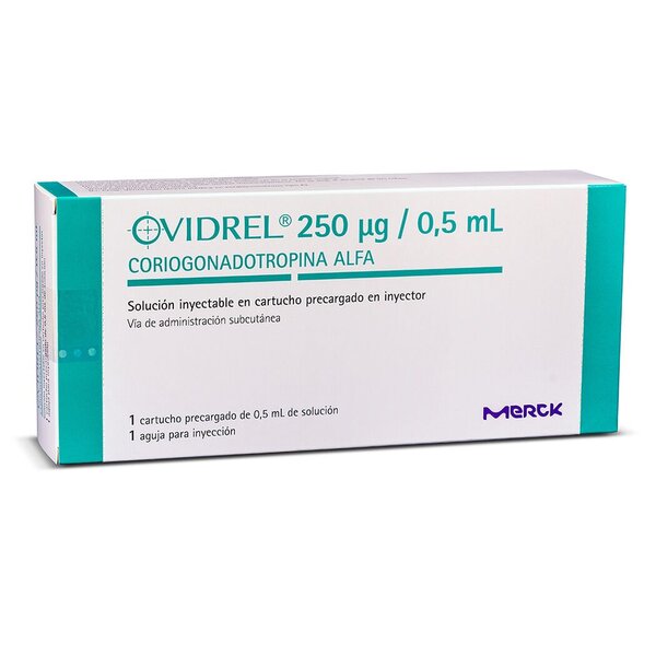 Ovidrel (hCG) 250mcg Prefilled Syringe