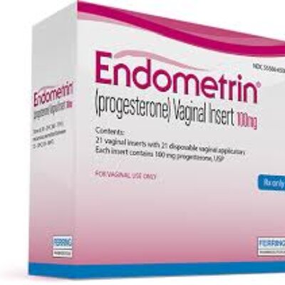 Endometrin 100mg Vaginal Inserts - Prescription Medication