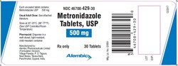 Metronidazole 500mg Tablets